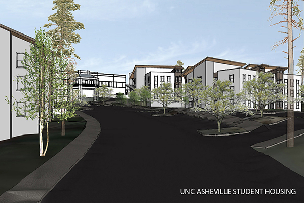 unc asheville student residences