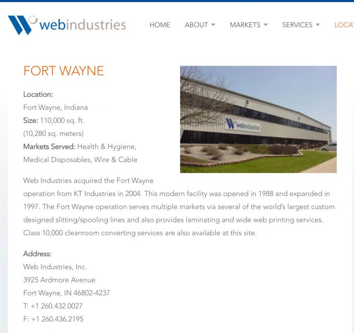 Web Industries Ft. Wayne