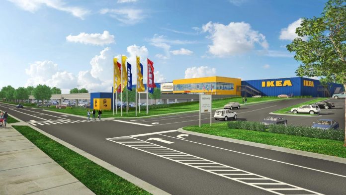 cary town center ikea rendering