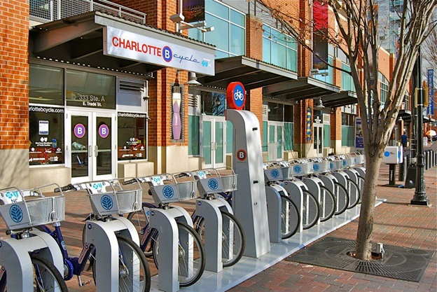 B-Cycle station in Charlotte (B-Cycle)