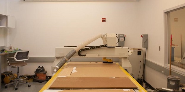 CNC Router in NYDesign FabLab (NY Design)