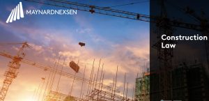 maynard nexsen construction law