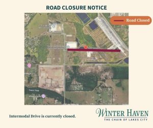 Florida roadway closed after tunnel forms under construction site