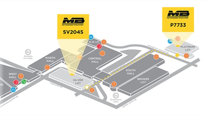 mb crusher conexpo booths